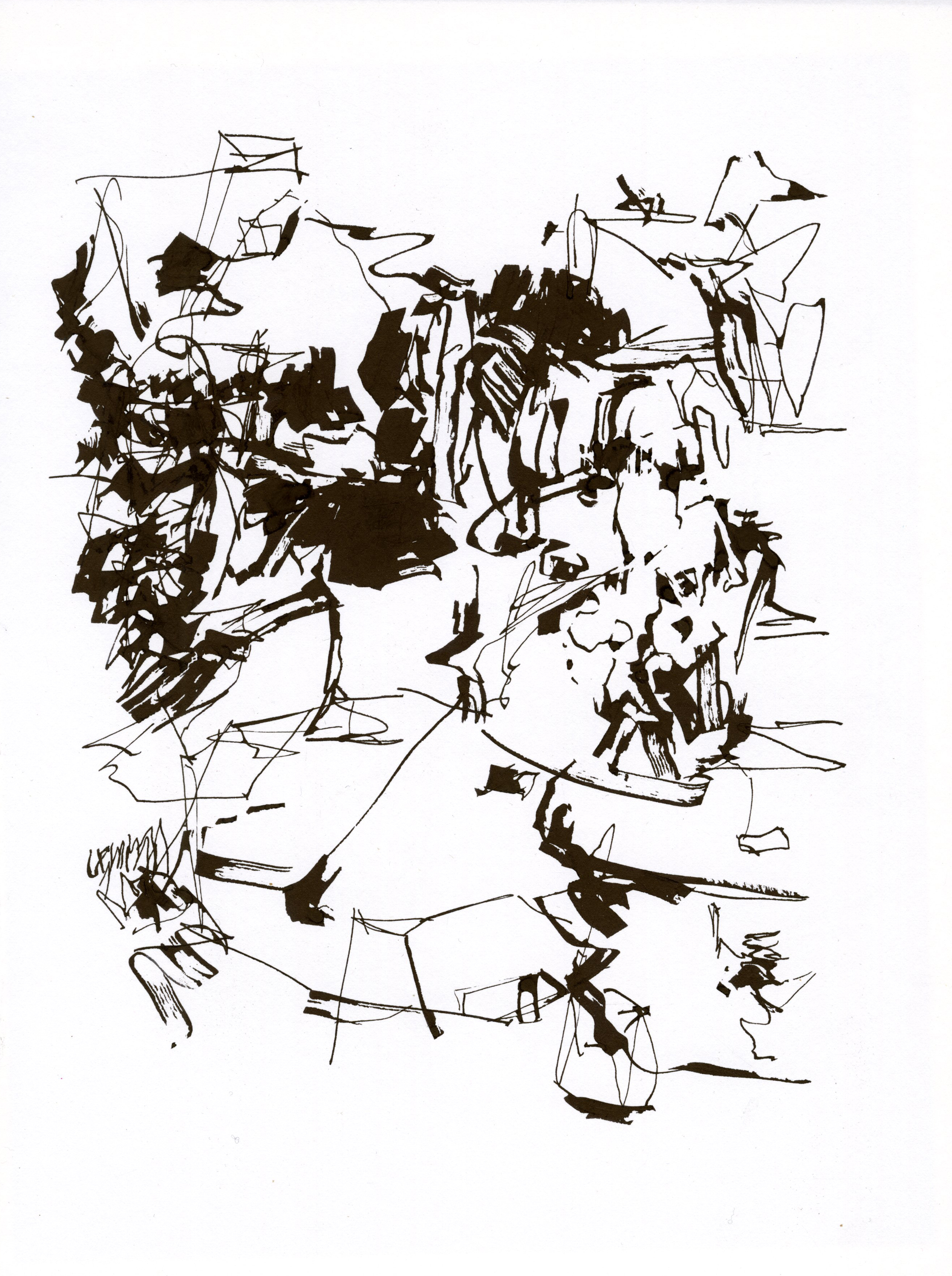Drawing Inamig Ink Drawings – abe shriner